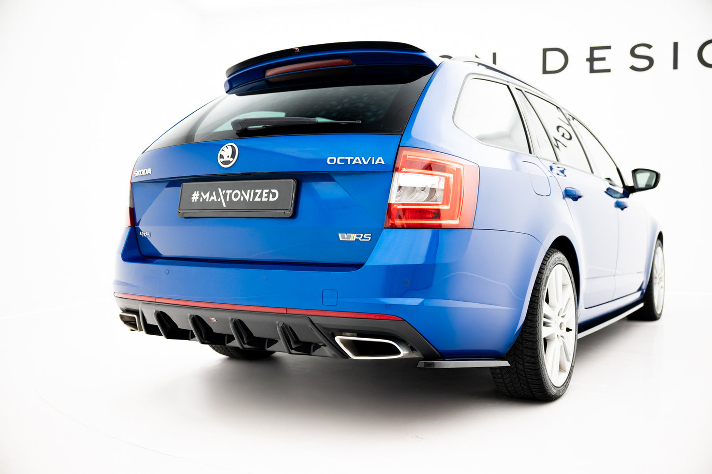 Rear Valance V.1 Skoda Octavia RS Mk3 / Mk3 FL Hatchback / Estate