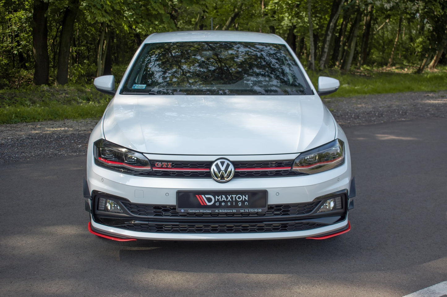 Splittery Przednie Boczne Volkswagen Polo GTI / R-line Mk6