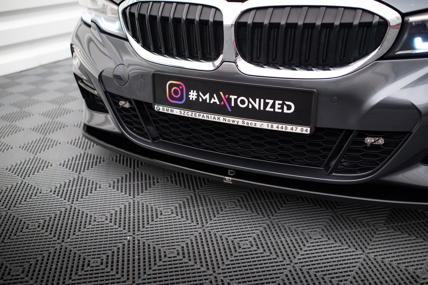 FRONT SPLITTER V.3 for BMW 3 G20 M-pack