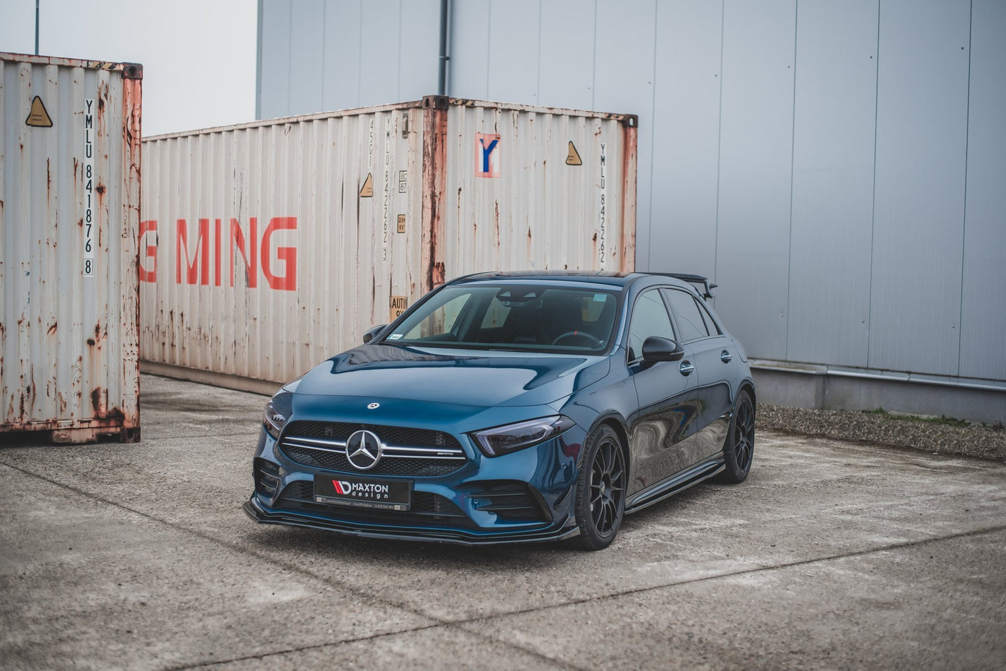 Side Skirts Diffusers V.1 Mercedes A35 AMG / AMG-Line W177