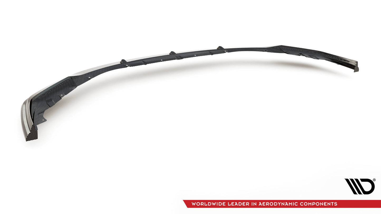 Prepreg Carbon Fiber Front Splitter V.2 BMW M4 G82 / G82 Facelift