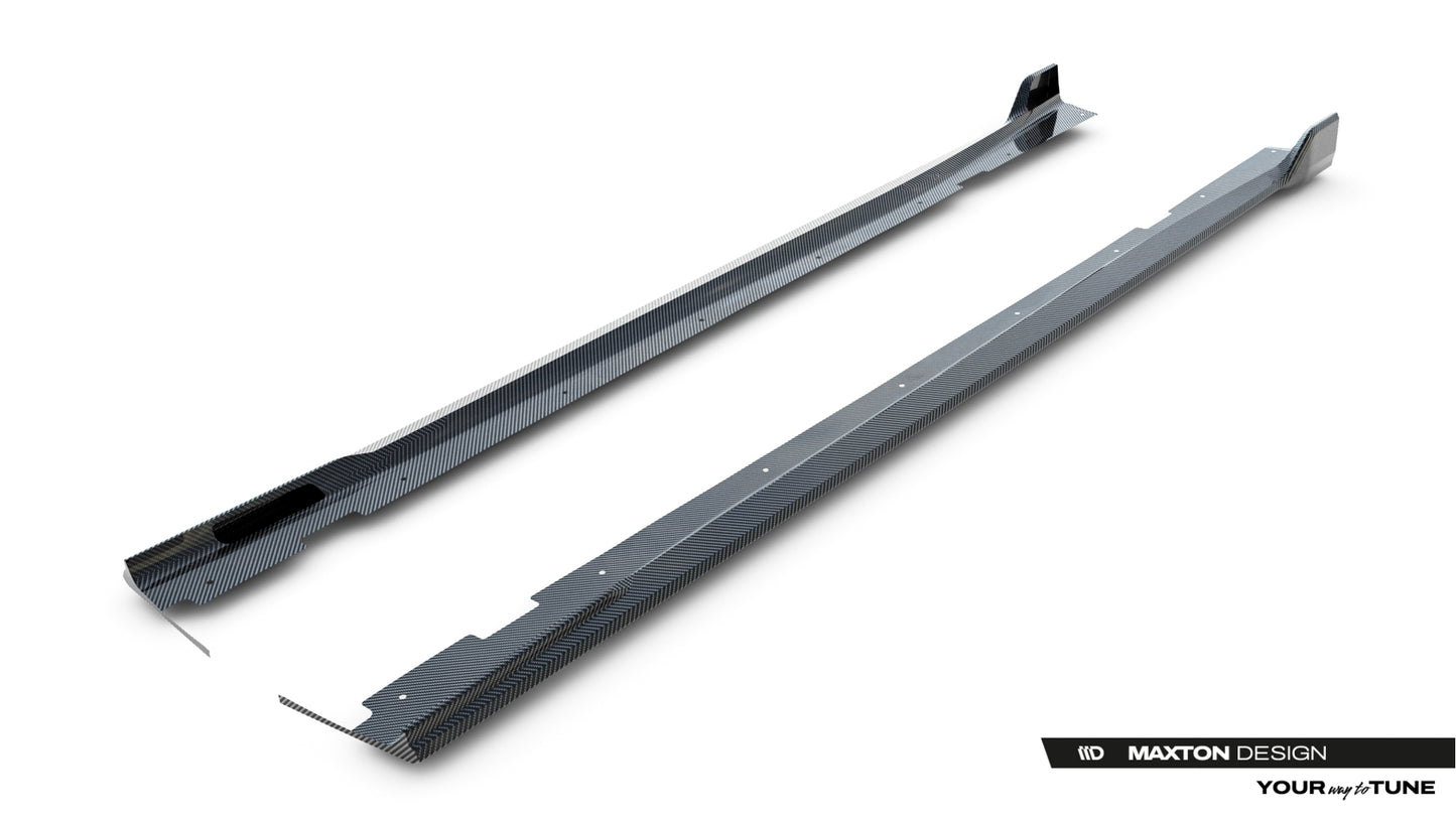 Prepreg Carbon Fiber Side Skirts BMW X7 M-Pack G07
