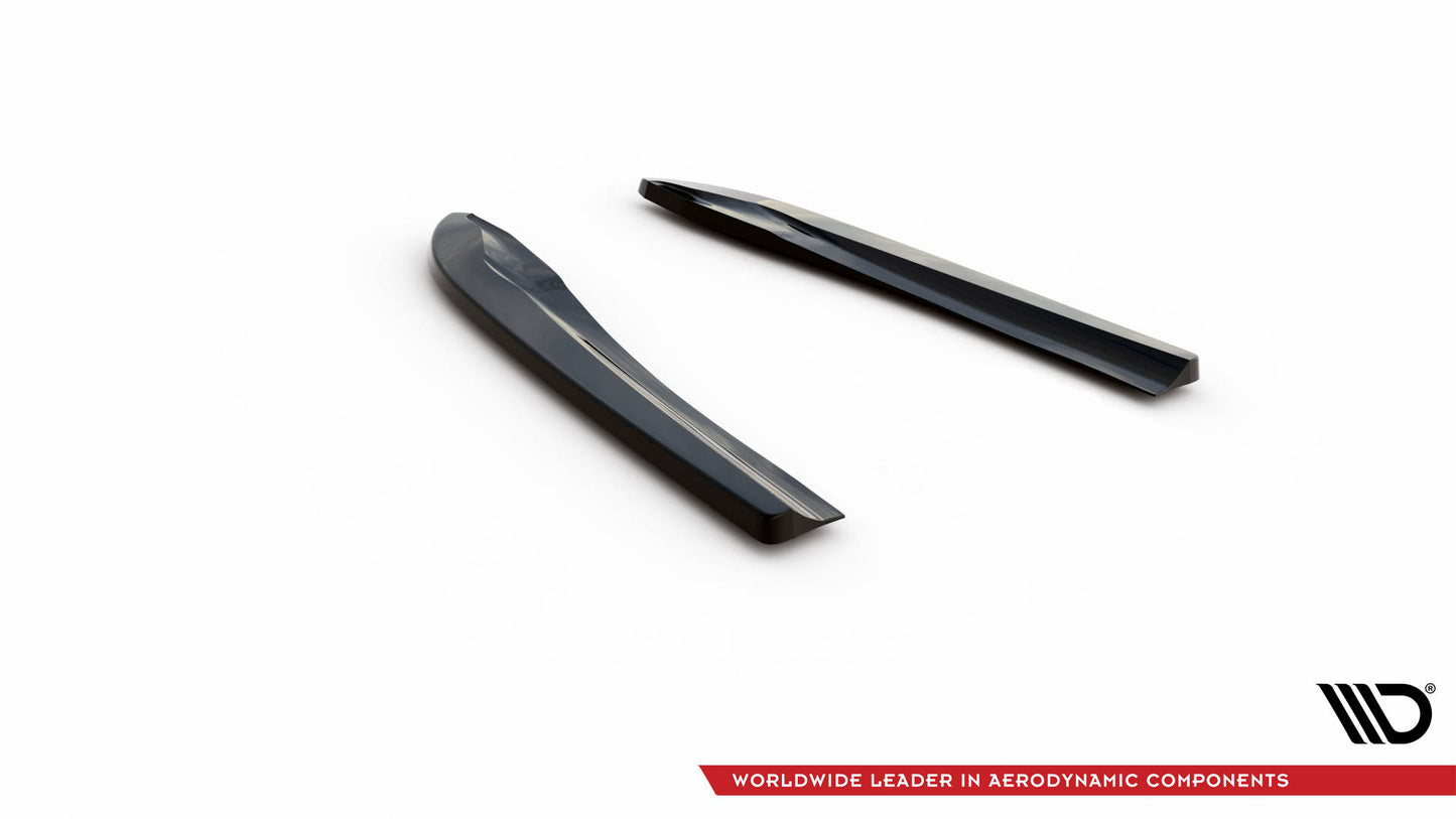 Rear Side Splitters Mercedes-Benz C Coupe / Sedan / Estate AMG-Line C204 / W204 Facelift / S204 Facelift