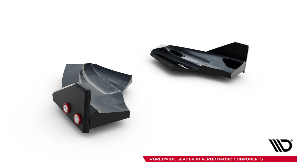 Rear Side Splitters V.3 Flaps Ford Fiesta ST Mk7 Facelift