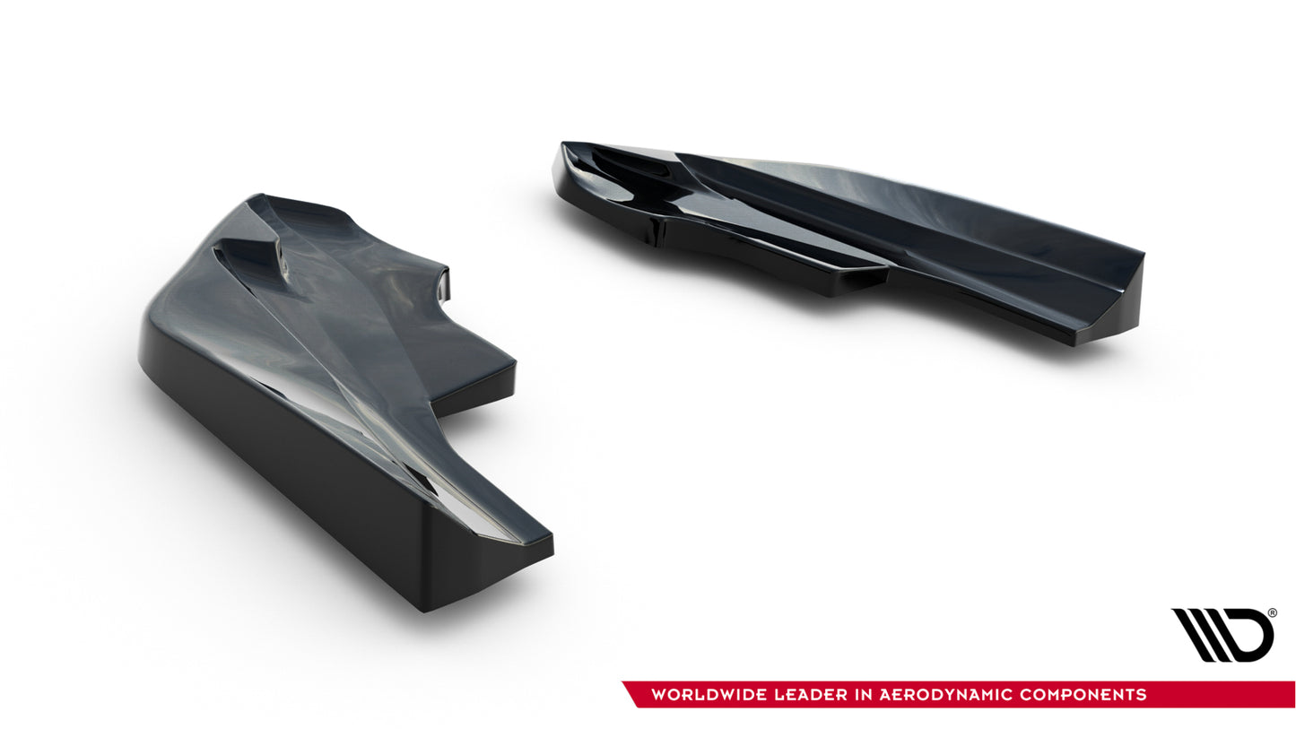 Rear Side Splitters V.6 for Volkswagen Golf R Hatchback Mk8 Facelift