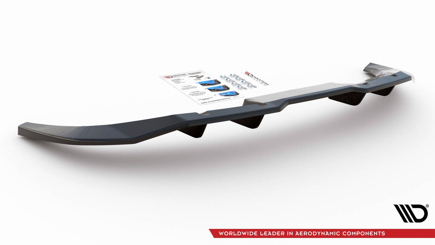 Rear Splitter (with vertical bars) Audi Q3 Sportback S-Line F3