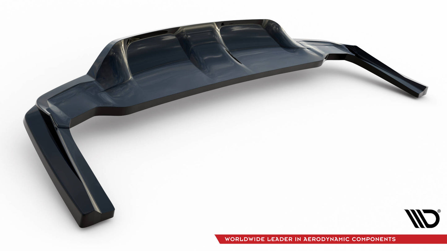 Rear Splitter with vertical bars Mercedes-AMG GLE 43 Coupe C292