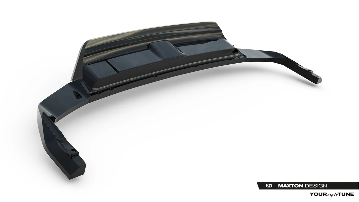Rear Splitter (with vertical bars) Volkswagen Touareg Elegance Mk3 Facelift