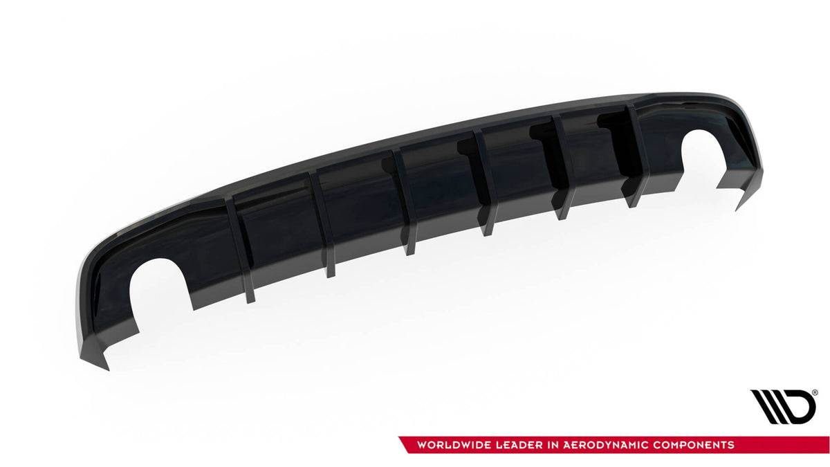 Rear Valance Audi S5 / A5 S-Line 8T Facelift (Version with single exhausts on both sides)
