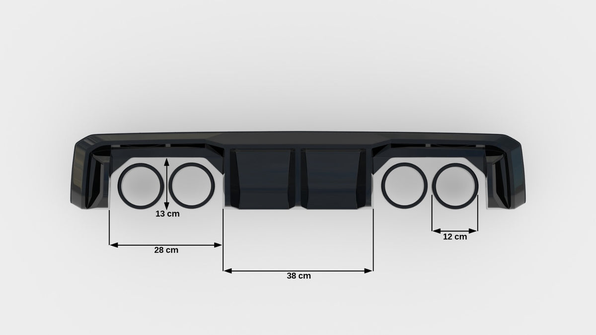 Rear Valance BMW M3 Sedan / Touring G80 / G81
