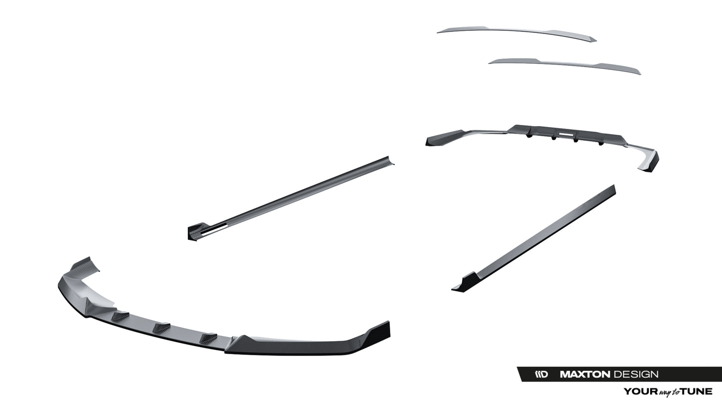 Set of Prepreg Carbon Fiber Splitters BMW 7 i7 M-Pack G70