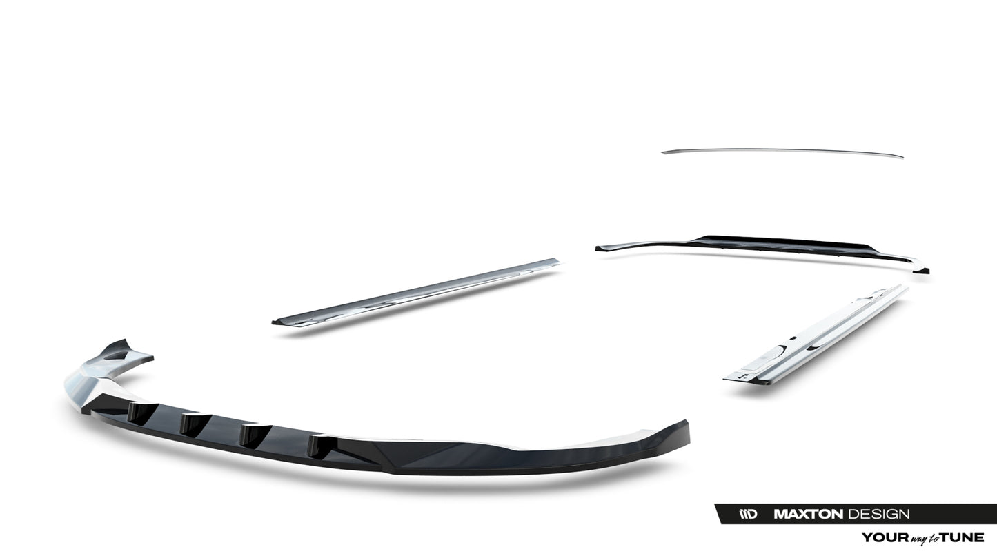 Set of Splitters Audi A8 Long D4 Facelift