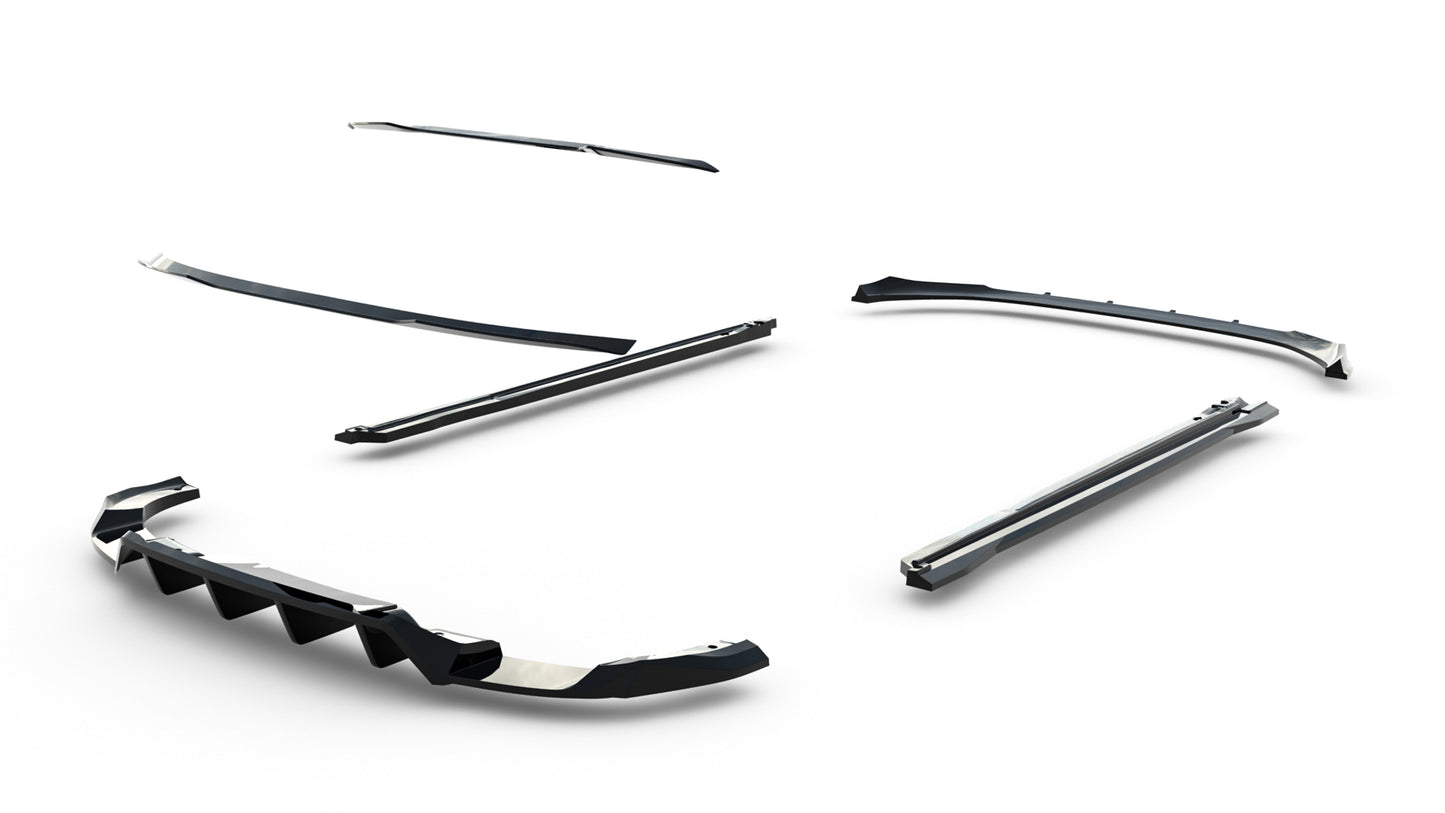 Set of Splitters Audi Q5 S-Line Sportback Mk3