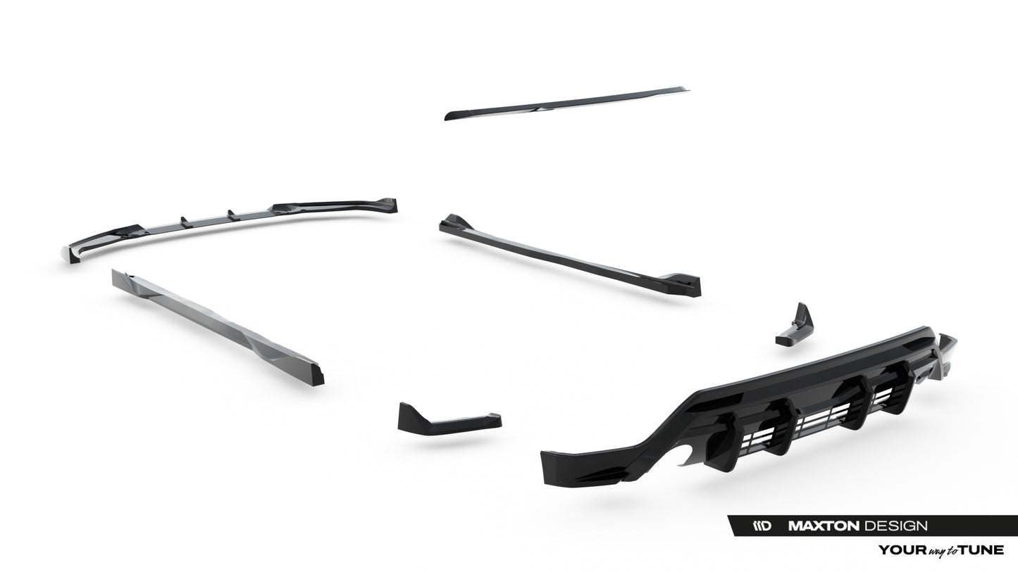 Set of Splitters Toyota GR Yaris Mk4 Facelift