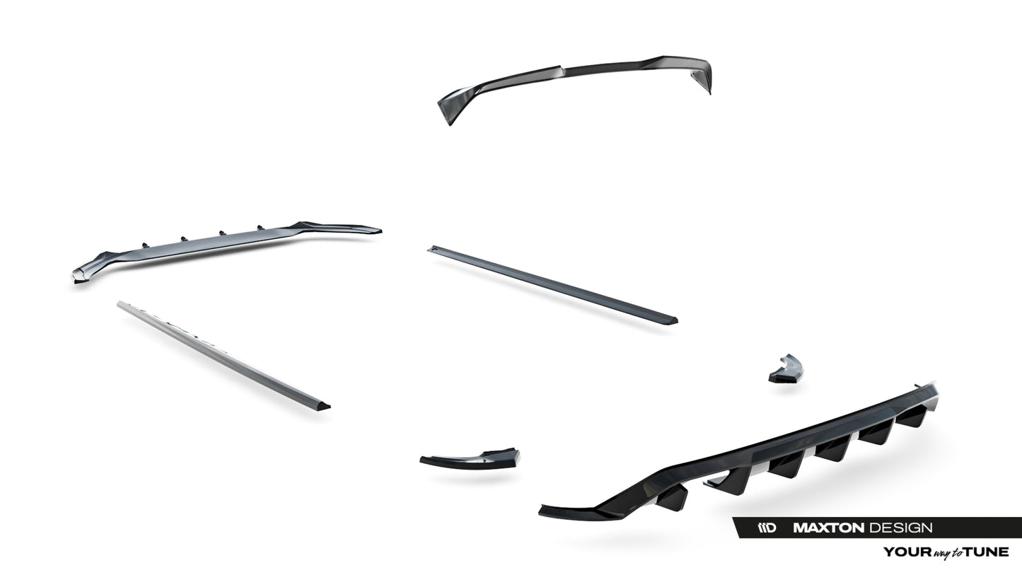 Set of Splitters Volkswagen Polo GTI Mk6 Facelift