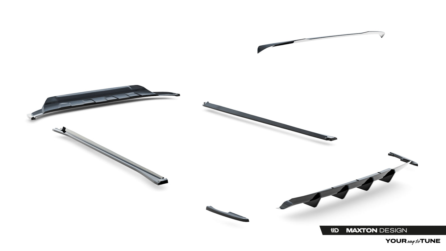 Set of Splitters Volkswagen Touareg R-Line Mk3