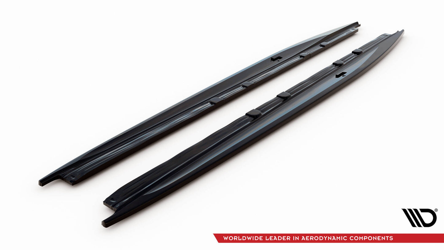 Side Skirts Diffusers V.1 Cupra Leon ST / Hatchback Aero Mk1 Facelift