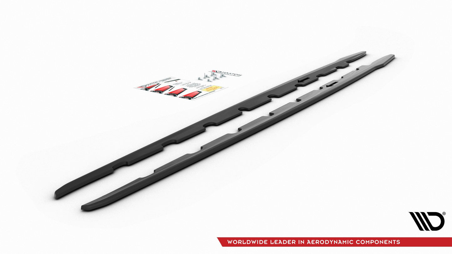 Side Skirts Diffusers V.2 for BMW 1 M-Pack / M135i / 128ti