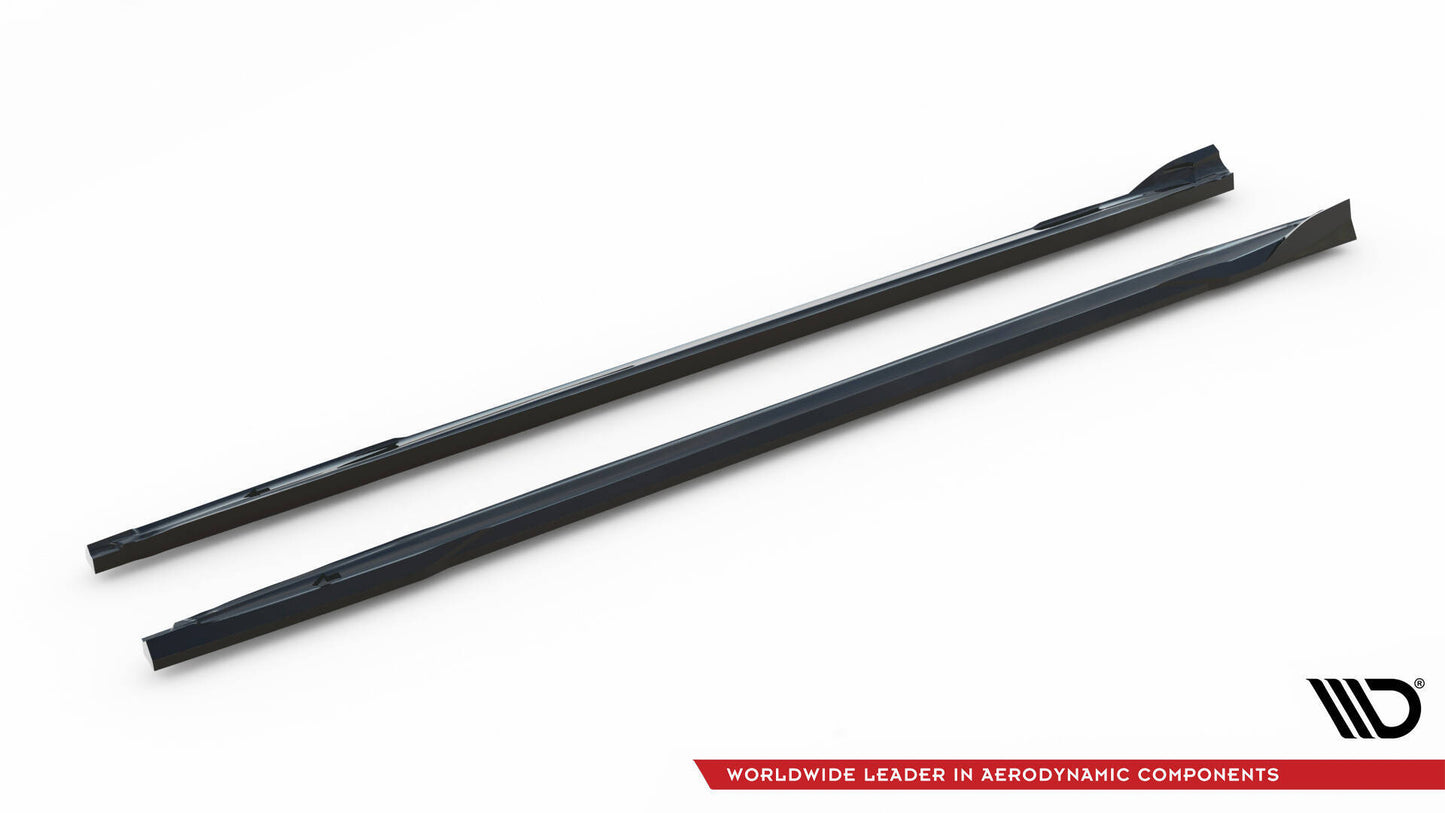 Side Skirts Diffusers V.3 Audi A3 S-Line Sedan / S3 Sedan 8Y / 8Y Facelift