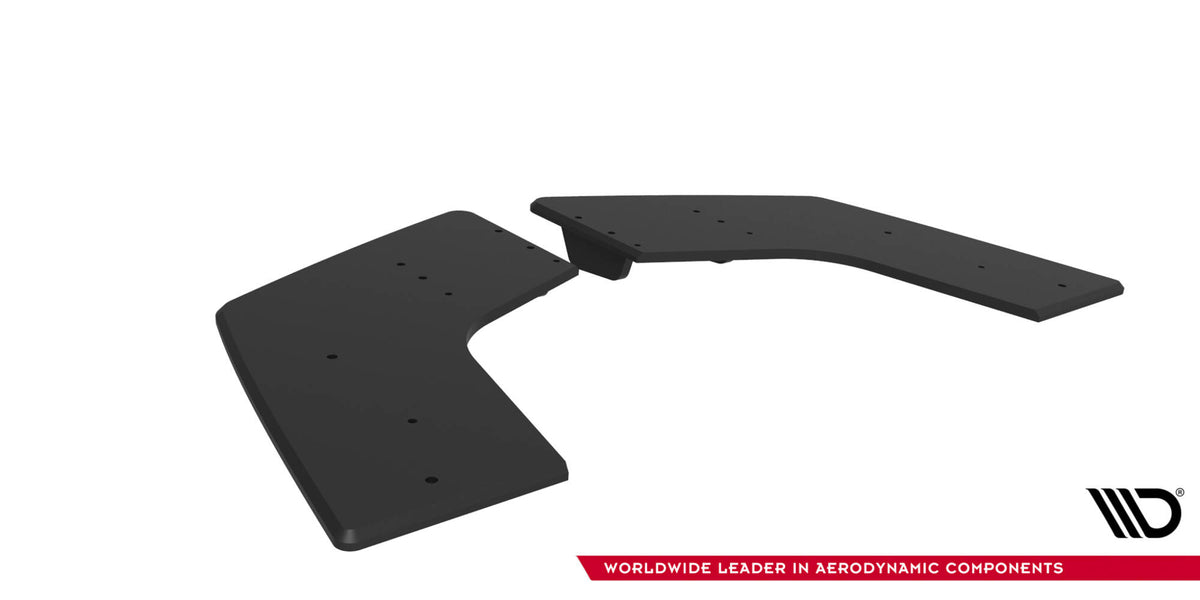Street Pro Rear Side Splitters Mitsubishi Lancer EVO X