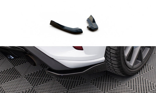 Rear Side Splitters V.2 Ford Focus Hatchback ST Mk4