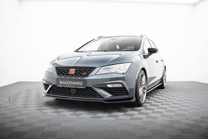 Front Splitter V.7 Seat Leon Cupra / FR Mk3 FL
