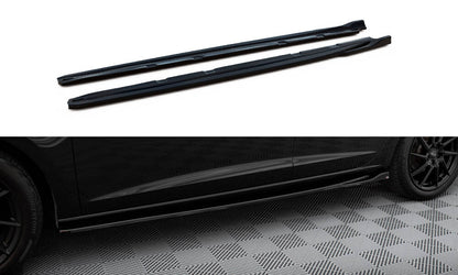 Side Skirts Diffusers V.4 Seat Leon Cupra / FR Mk3 FL