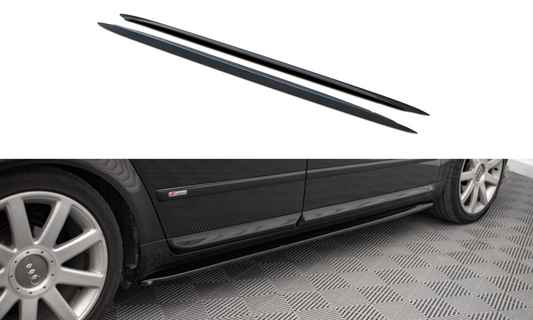 Side Skirts Diffusers V.1 Audi S4 / A4 / A4 S-Line B6 / B7