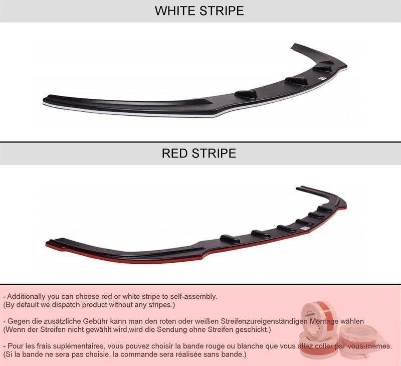 REAR SIDE SPLITTERS AUDI A6 C7 S-LINE