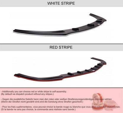 REAR SIDE SPLITTERS AUDI A6 C7 S-LINE
