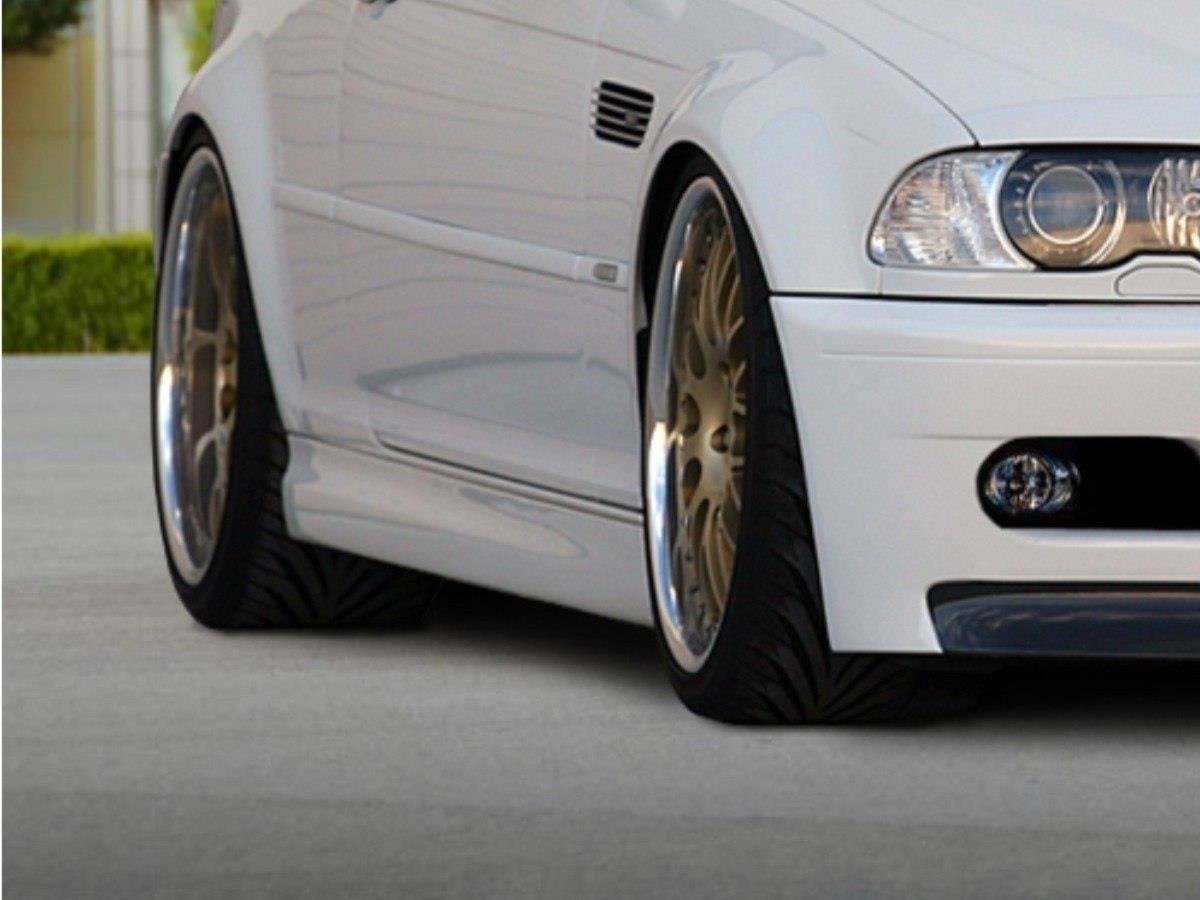SIDE SKIRTS BMW 3 E46 COUPE & CABRIO < M3 LOOK > - Not Primed