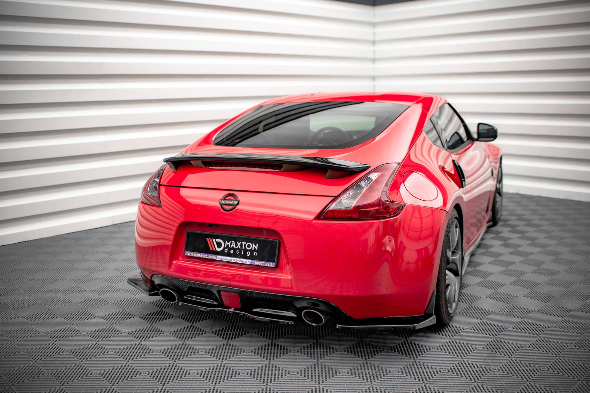 Rear Side Splitters V.2 Nissan 370Z