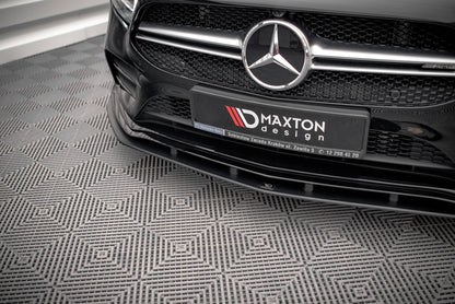 Street Pro Front Splitter Mercedes A35 AMG / AMG-Line Aero Pack W177