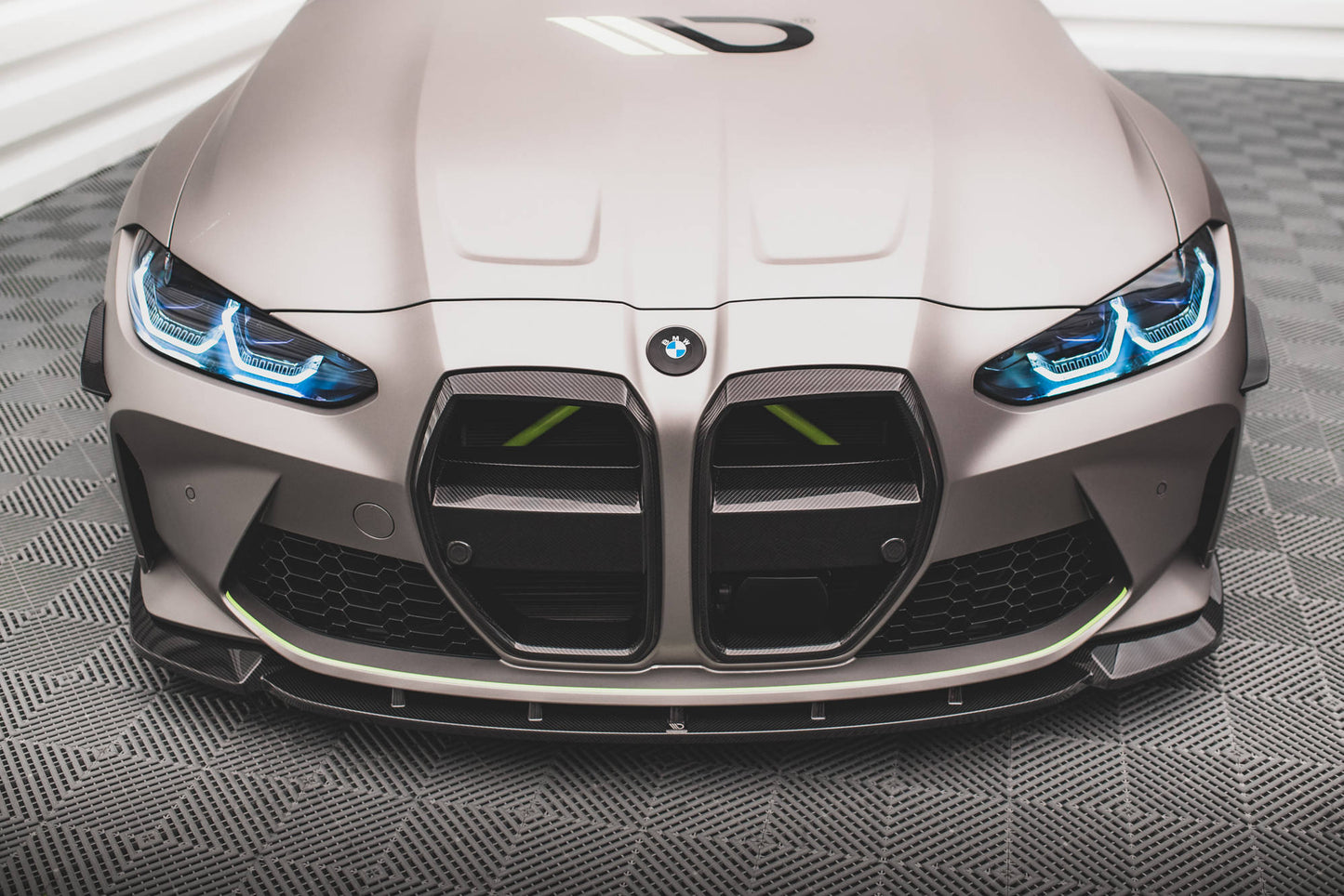 Prepreg Carbon Fiber Front Splitter V.1 BMW M4 G82