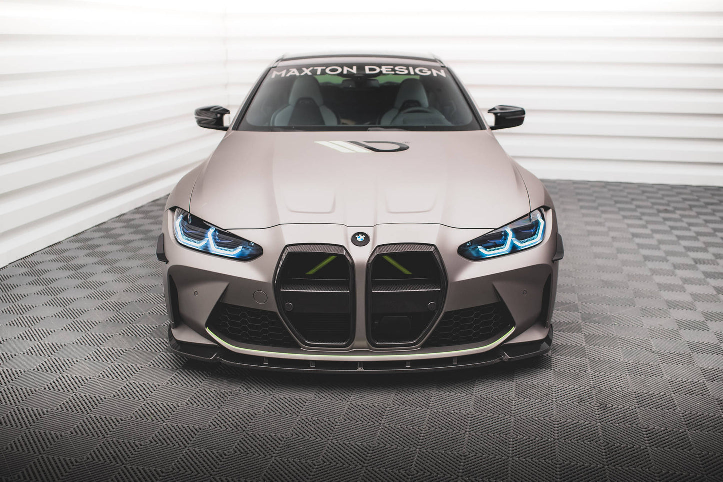 Prepreg Carbon Fiber Front Splitter V.1 BMW M4 G82