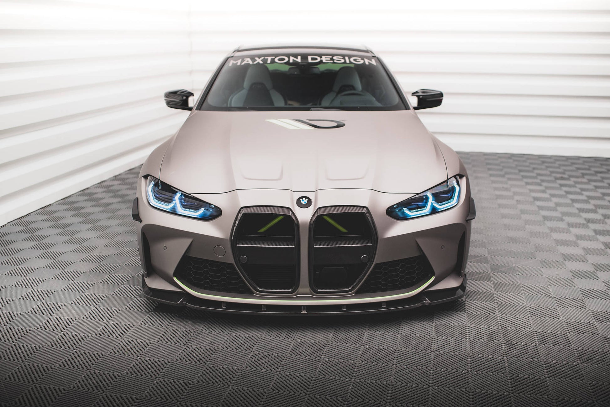 Prepreg Carbon Fiber Front Splitter V.1 BMW M4 G82