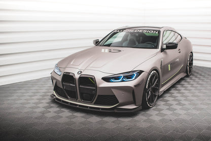 Prepreg Carbon Fiber Front Splitter V.1 BMW M4 G82