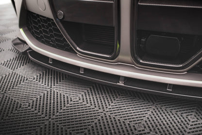 Prepreg Carbon Fiber Front Splitter V.1 BMW M4 G82