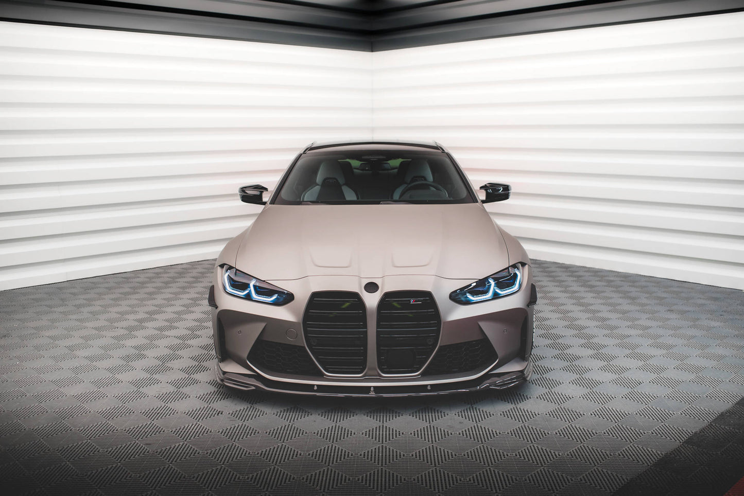 Prepreg Carbon Fiber Front Splitter V.2 BMW M4 G82