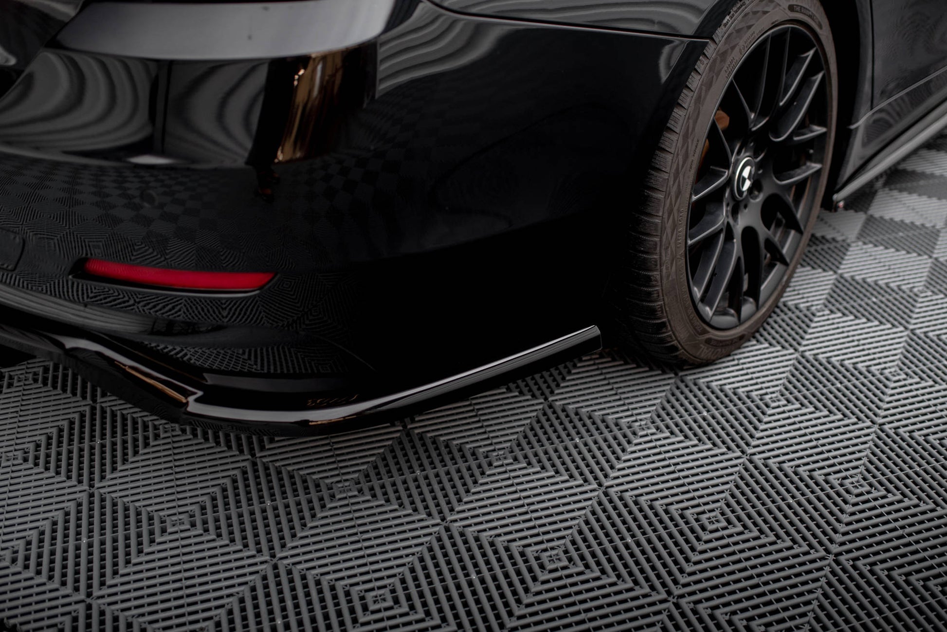 Rear Splitter (with vertical bars) BMW 4 Gran Coupe F36
