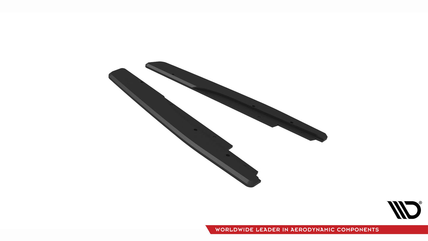 Street Pro Rear Side Splitters Nissan GTR R35 Facelift