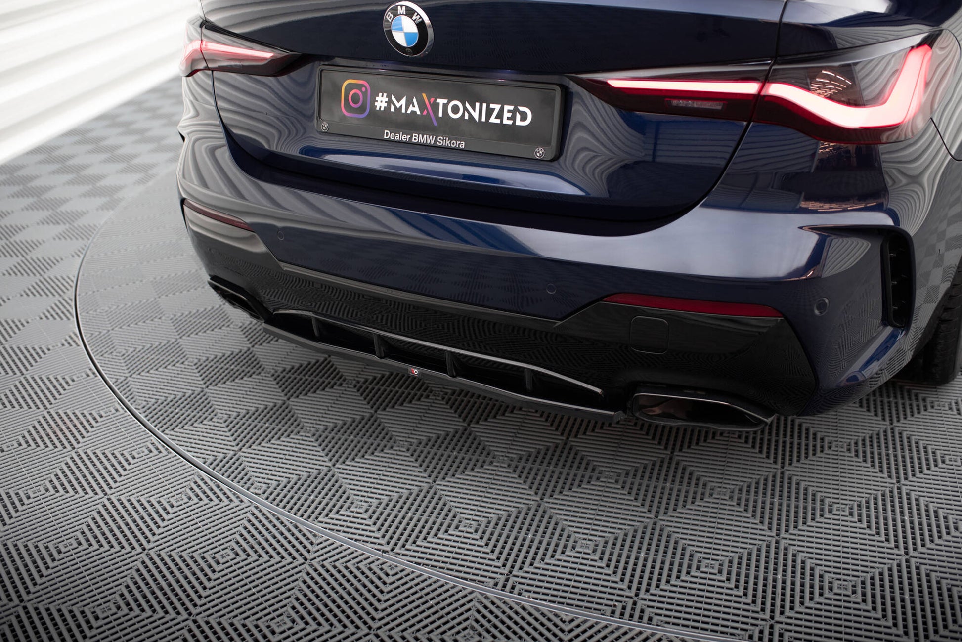 Rear Splitter for BMW 4 M440i G22 / G23 / G22 Facelift / G23 Facelift