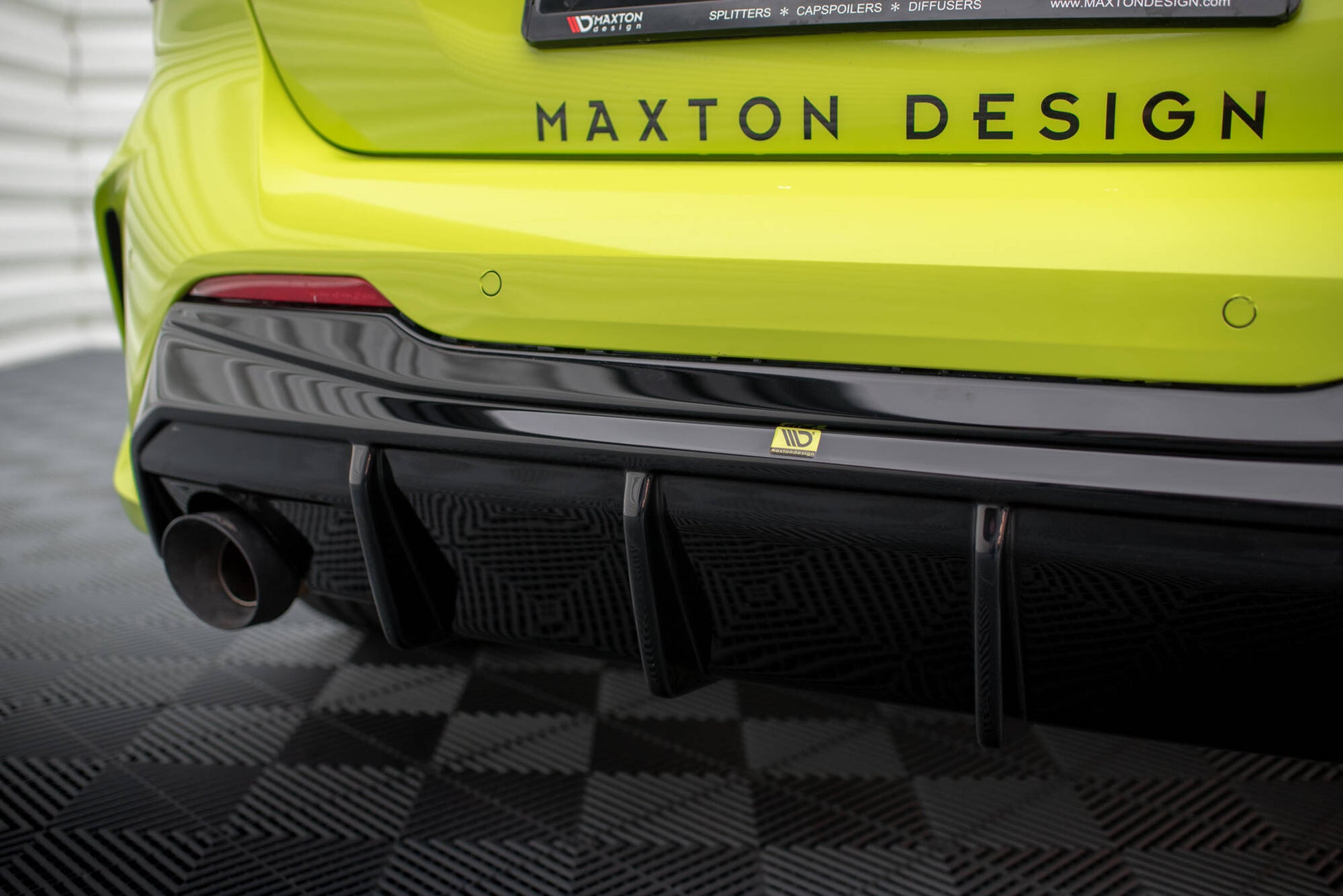 Rear Valance V.3 BMW 1 F40 M-Pack/ M135i (Version with single exhausts on two sides)