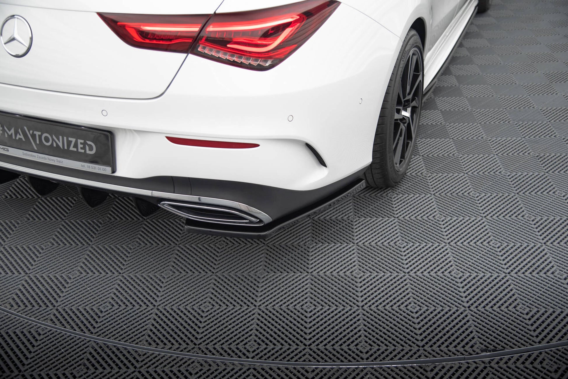 Set of Splitters Mercedes-Benz CLA Shooting Brake AMG-Line X118