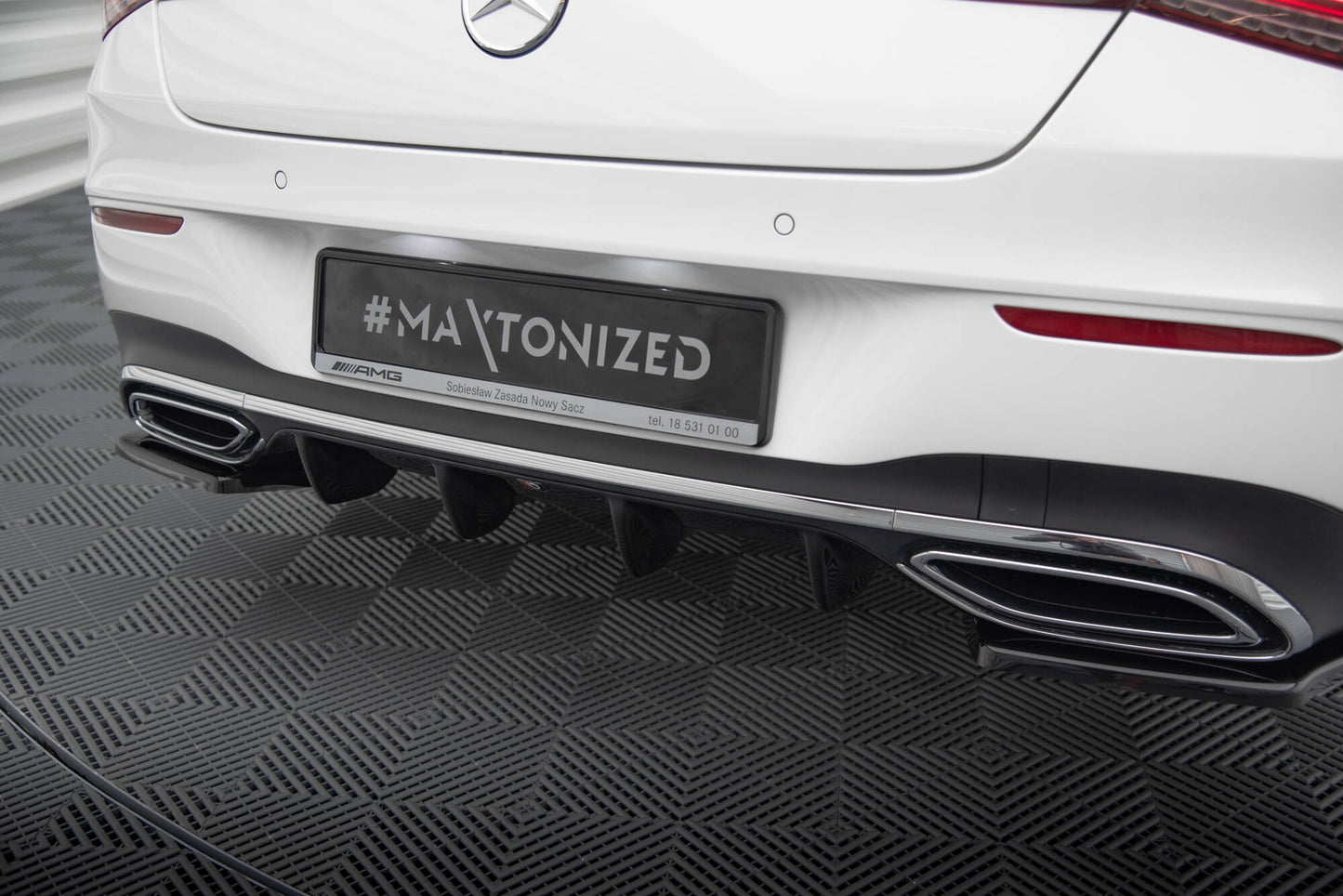 Set of Splitters Mercedes-Benz CLA Shooting Brake AMG-Line X118