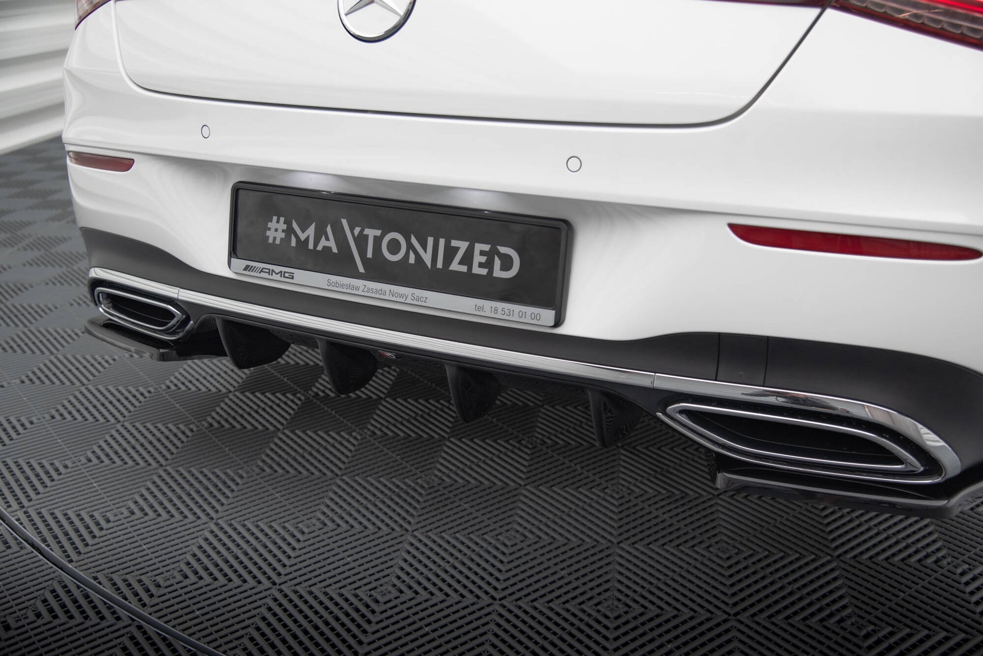 Set of Splitters Mercedes-Benz CLA Shooting Brake AMG-Line X118