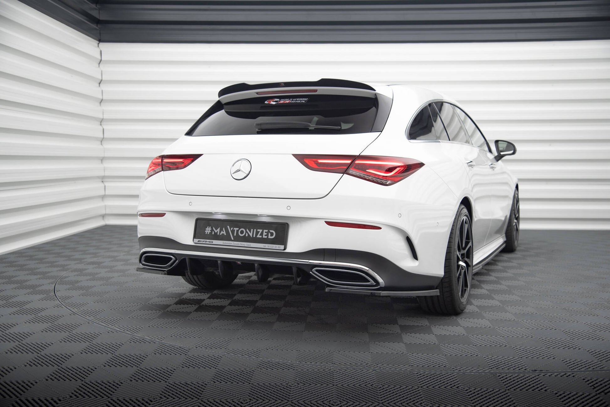 Set of Splitters Mercedes-Benz CLA Shooting Brake AMG-Line X118