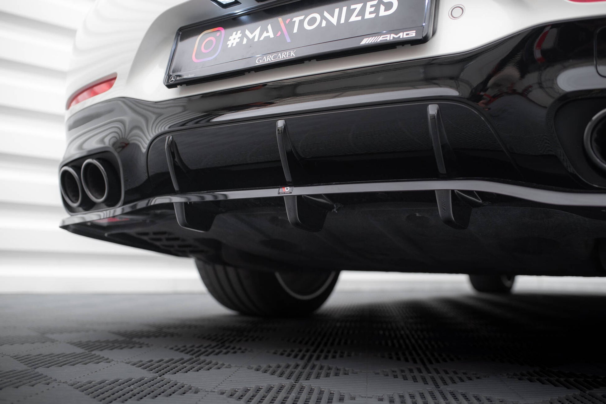 Set of Splitters Mercedes-AMG GT 43 4 Door Coupe V8 Styling Package