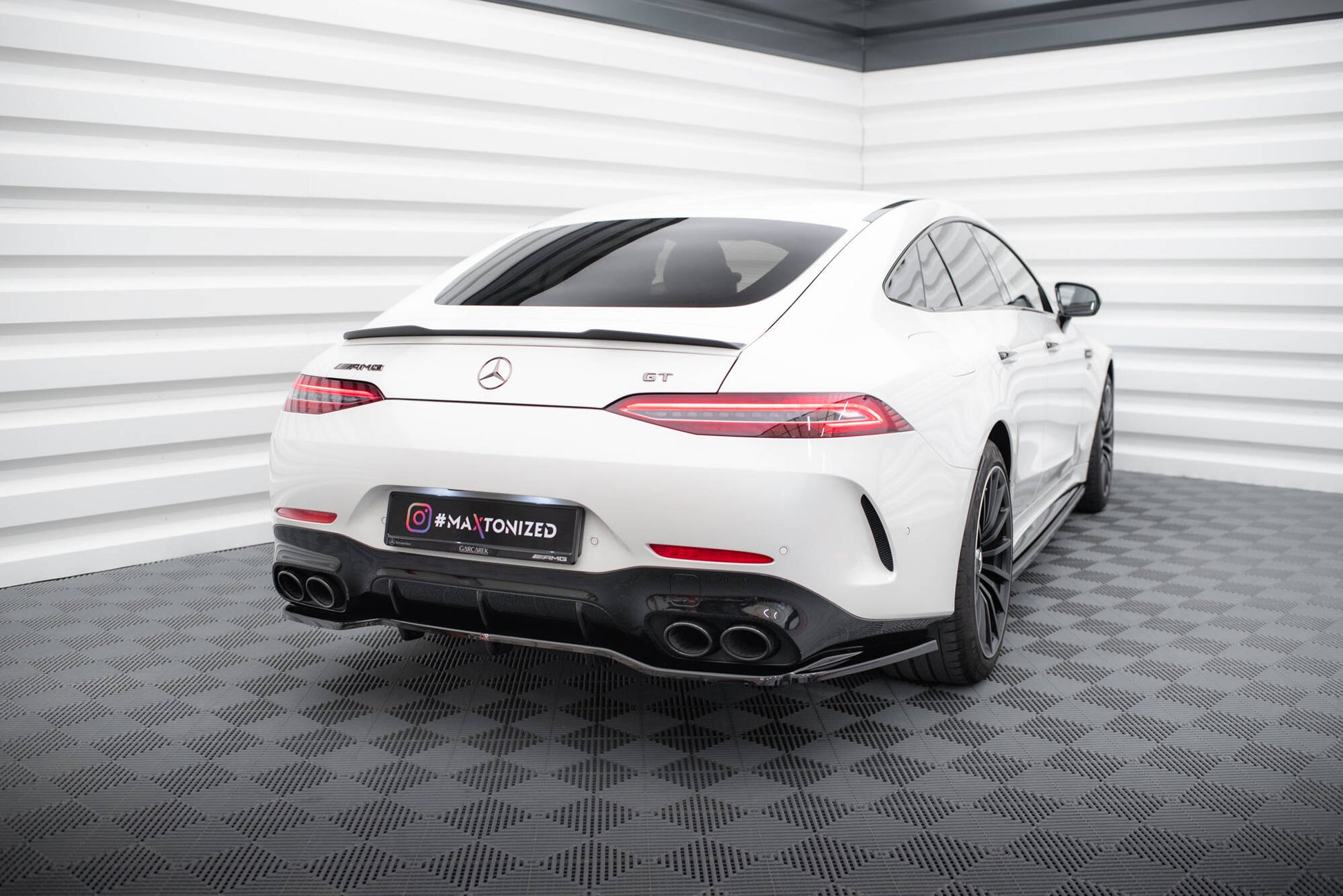 Set of Splitters Mercedes-AMG GT 43 4 Door Coupe V8 Styling Package