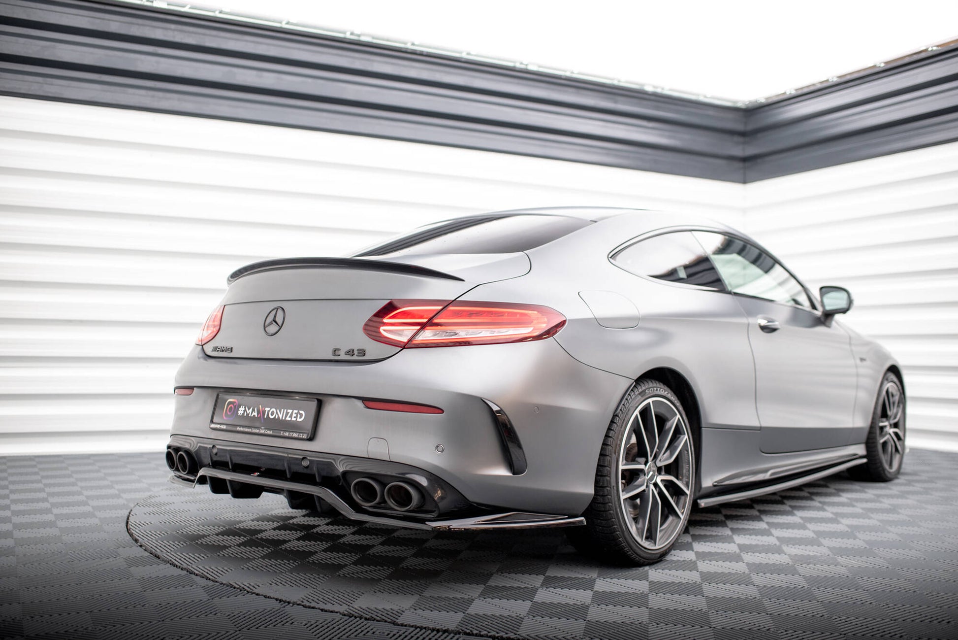 Set of Splitters Mercedes-AMG C43 Coupe C205 Facelift